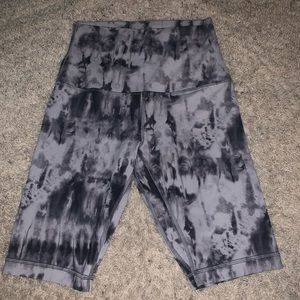 Lululemon Align Super High Rise Short 10” Tye Dye